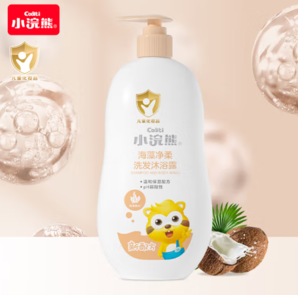 PLUS會(huì)員！coati 小浣熊 兒童滋養(yǎng)柔嫩洗發(fā)沐浴露 600ml