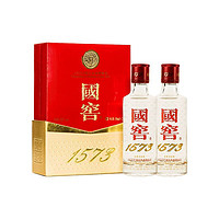 國(guó)窖1573 瀘州老窖國(guó)窖1573小酒禮盒裝52度50ml*2瓶濃香型白酒高端送禮