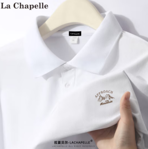 La Chapelle 男士短袖POLO衫