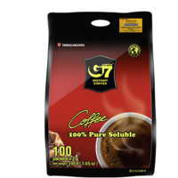 G7 COFFEE 中原G7美式速溶0蔗糖0脂健身黑咖啡200g（2g*100包）越南進(jìn)