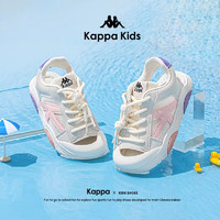 Kappa 卡帕 儿童涉水凉鞋夏季新款男孩运动沙滩鞋包头女宝宝公主鞋