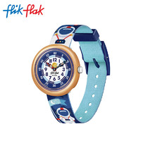 swatch 斯沃琪 Flik Flak（飛菲）兒童學(xué)生瑞士手表 星際夢想家ZFBNP216