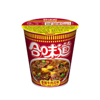 CUP NOODLES 合味道 標(biāo)準(zhǔn)杯香辣牛肉風(fēng)味方便面76g 任選12件