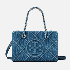 TORY BURCH 湯麗柏琦 Fleming Harlequin 牛仔迷你手提包