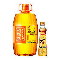 胡姬花 古法花生油6.08L 贈(zèng)金龍魚純芝麻油220ml