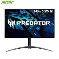 acer 宏碁 掠奪者系列 X27U 27英寸 OLED FreeSync 顯示器（2560×1440、240Hz、HDR10）