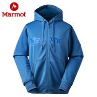 Marmot 土撥鼠 特價清倉Marmot土撥鼠戶外休閑運動保暖男士開衫衛(wèi)衣外套上衣夾克