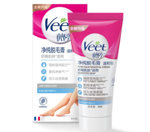 Veet 薇婷 溫和護膚型絲滑沁香脫毛膏 60g （送蘆薈膠30g）