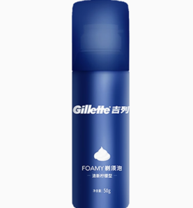 88VIP！Gillette 吉列 男士FOAMY剃須泡 50g