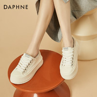 DAPHNE 達(dá)芙妮 百搭休閑鞋女春秋新款2024老爹鞋時(shí)尚厚底單鞋松糕運(yùn)動(dòng)鞋