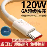 Beelink 零刻 柒船Type-c數(shù)據(jù)線超級快充閃充充電線適用兼容120w/60W/40W充電適用手機iPad平板電腦 1米充電線