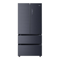 Midea 美的 508冰箱对开多门法式一级变频净味除菌京东小家智能BCD-508WTPZM(E）