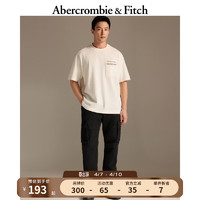 Abercrombie & Fitch 潮流圓領(lǐng)短袖T恤 358797-1