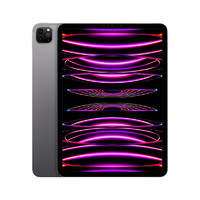 Apple 苹果 iPad Pro 11英寸平板电脑 2022年款(256G WLAN版/M2芯片/学习办公娱乐/MNXF3CH/A)深空灰色