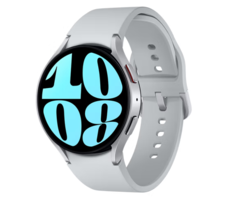 20点！SAMSUNG 三星 Galaxy Watch6 智能手表 44mm 银色表壳 星系银硅胶表带（北斗、血压、GPS、ECG）