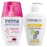 Intima 私處護(hù)理液 蔓越莓200ml+Pro乳酸200ml