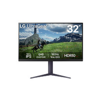 LG 樂金 32GS85Q 31.5英寸 NanoIPS顯示器（2560*1440、180Hz、1ms）