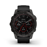 GARMIN 佳明 Fenix 7 運(yùn)動(dòng)手表 010-02540-28 碳黑色 42mm DLC旗艦版