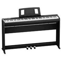PLUS会员！Roland 罗兰 FP-30X 电钢琴 88键力度键盘 黑色 原厂木架+三踏板+礼包