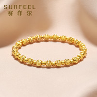 SUNFEEL 賽菲爾 足金貓眼轉(zhuǎn)運(yùn)珠手串 SSCA00074