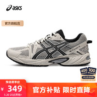 ASICS 亞瑟士 運(yùn)動休閑鞋男鞋女鞋透氣時尚舒適復(fù)古跑鞋 GEL-KAHANA TR 奶油色/中灰色 42.5