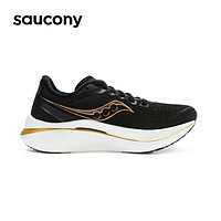 saucony 索康尼 啡速3男款緩震跑步鞋專業(yè)競速馬拉松路跑運動鞋子黑金 37.5