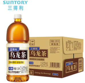 SUNTORY 三得利 1250ml*6瓶 整箱 無糖烏龍茶