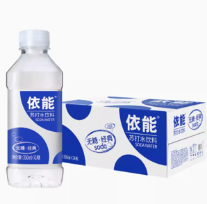 88VIP！yineng 依能 無糖 弱堿 蘇打水350ml*24瓶