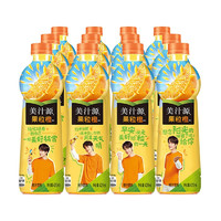 美汁源 可口可樂美汁源果粒橙450ml*24瓶果粒橙顆粒果汁橙味飲料整箱包郵