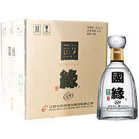 今世緣 國(guó)緣 四開 42%vol 幽雅醇厚型白酒 500ml*4瓶