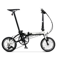 DAHON 大行 K3 折疊自行車 KAA433 黑白色 14英寸