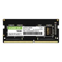 CUSO 酷獸 DDR4 2666MHz 筆記本內(nèi)存 普條 黑色 16GB