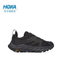 HOKA ONE ONE 男女款阿納卡帕夏戶外徒步鞋ANACAPA BREEZE LOW透氣 黑色 / 黑色