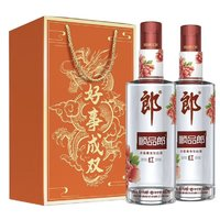 LANGJIU 郎酒 順品郎  紅順  濃醬兼香型白酒 45度 480mL*2瓶