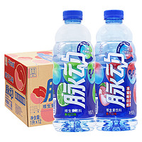 Mizone 脈動(dòng) 青檸桃子口味大瓶牛飲1L*12瓶整箱含椰子水維生素低糖飲料