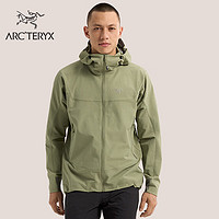 ARC'TERYX 始祖鳥 ARC’TERYX始祖鳥 GAMMA HOODY 防風 男子 軟殼夾克 Chloris/虎尾草綠 L