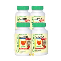 CHILDLIFE 童年時光小金珠DHA 90粒*4瓶