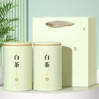 綠滿堂 珍惜白茶 明前頭采綠茶 2024年新茶130g（共2罐禮品裝）