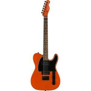 squier Affinity Telecaster HH 吉他 帶匹配琴頭金屬橙色