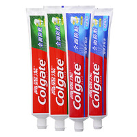 Colgate 高露潔 全面防蛀牙膏套裝 (清新薄荷250g*2+超爽薄荷250g*2)