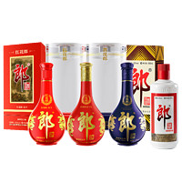 LANGJIU 郎酒 53度紅花郎10紅花郎15青花郎53度郎牌郎酒四款組合