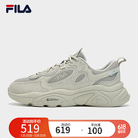 FILA 斐樂 男鞋MARS 1S+復(fù)古運(yùn)動鞋2024時尚火星鞋跑步鞋男 燕麥色-OM 40