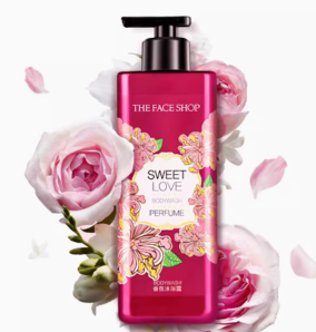 88VIP！THE FACE SHOP LG菲詩(shī)小鋪香水型持久留香沐浴乳500ml 1件裝