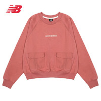 new balance NB衛(wèi)衣秋季印花男款套頭長袖上衣 女款 AWT23320-MIN S