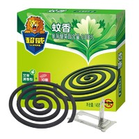 SUPERB 超威 蚊香加大盤(pán)薄荷香艾草清香型 10圈 1盒