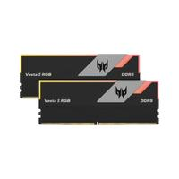 PREDATOR 宏碁掠奪者 Vesta II 炫光星艦 DDR5 7200MHz臺式機內(nèi)存條 32GB(16GB×2) RGB C34