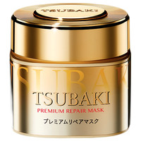 TSUBAKI 絲蓓綺 日本進口絲蓓綺金罐0秒發(fā)膜護發(fā)素180g*3瓶燙染