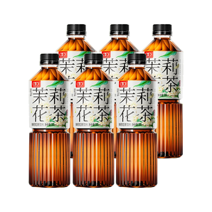 原葉萃取無糖0脂！旺仔 茉莉花茶 380ml*6瓶