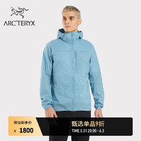 ARC'TERYX 始祖鳥(niǎo) ARC’TERYX始祖鳥(niǎo) SQUAMISH HOODY  輕量 男子 防風(fēng)夾克 Solace/竹月藍(lán) XL