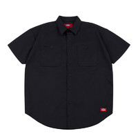 Dickies 帝客 工裝風短袖襯衫字母印花休閑男女襯衫 DK007331